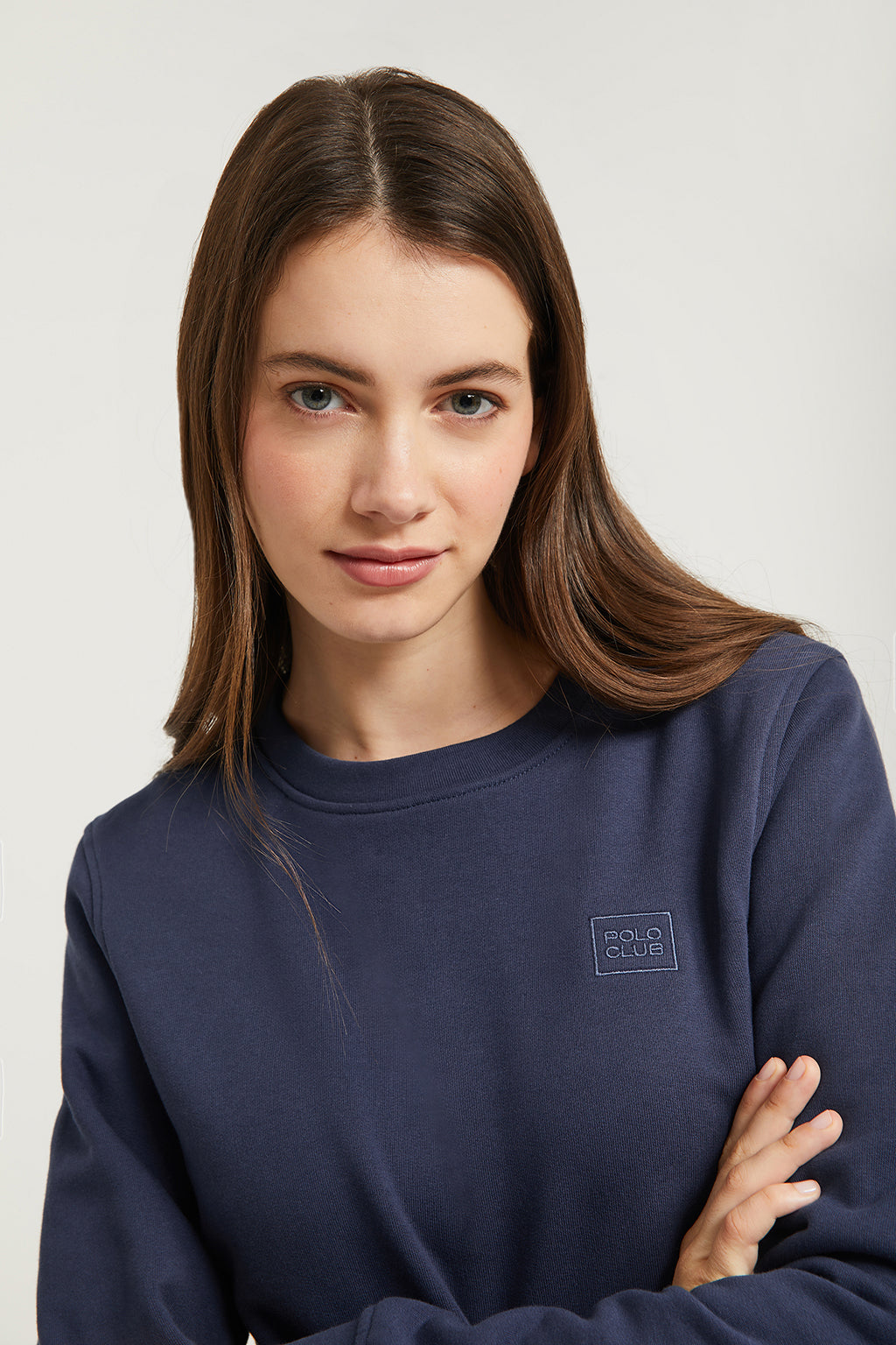 POLO CLUB Polo Club TITLE WOMAN - Sudadera mujer navy - Private Sport Shop