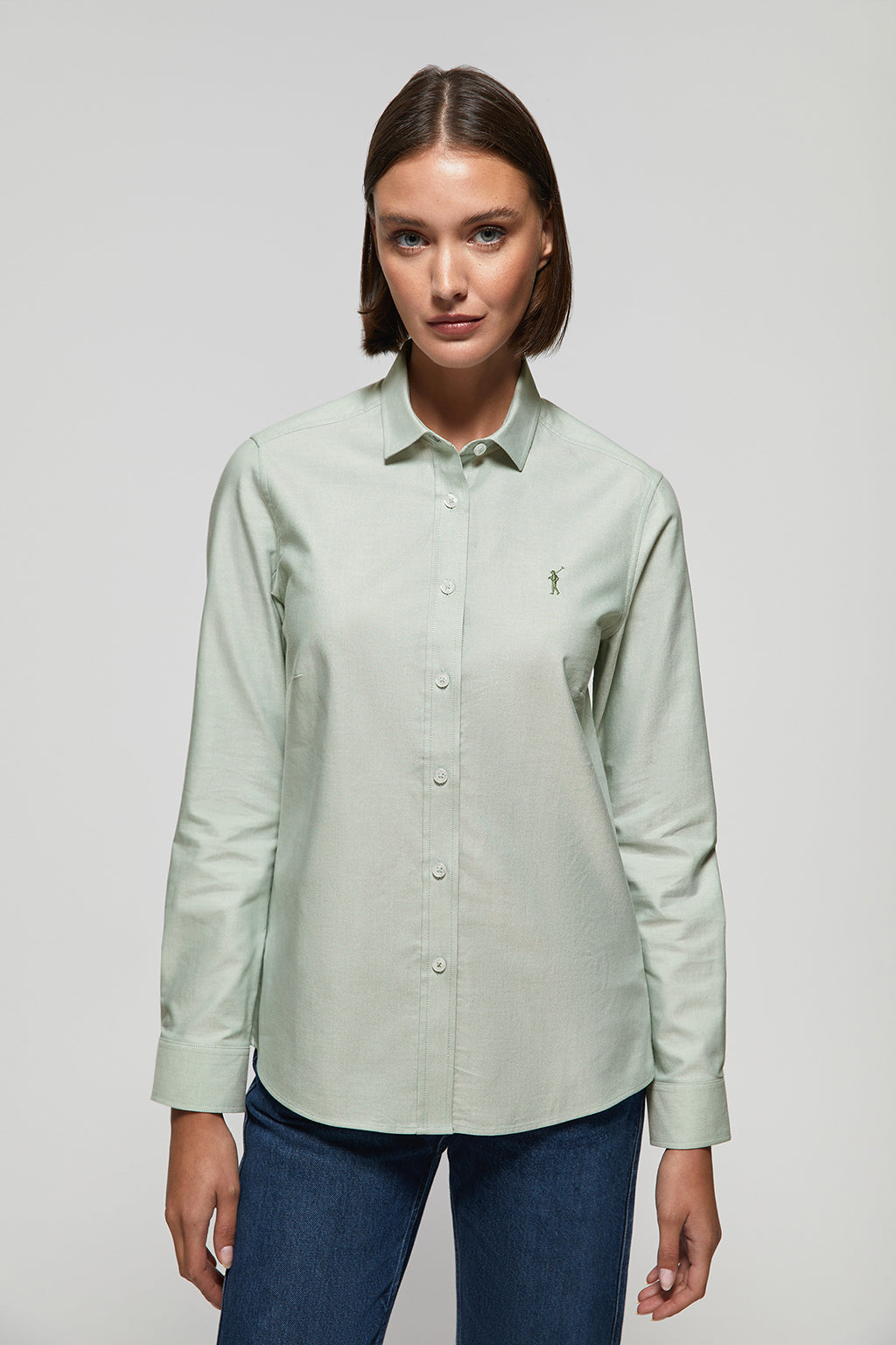 Verde discount jade camisa