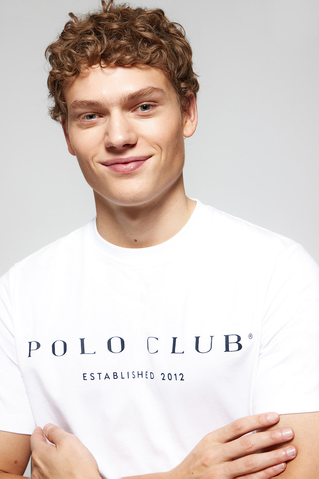 Camiseta básica blanca para hombre – Polo Club
