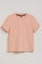 T-shirt Tori boxy fit rosa velho com print engomado Regular Block Polo Club