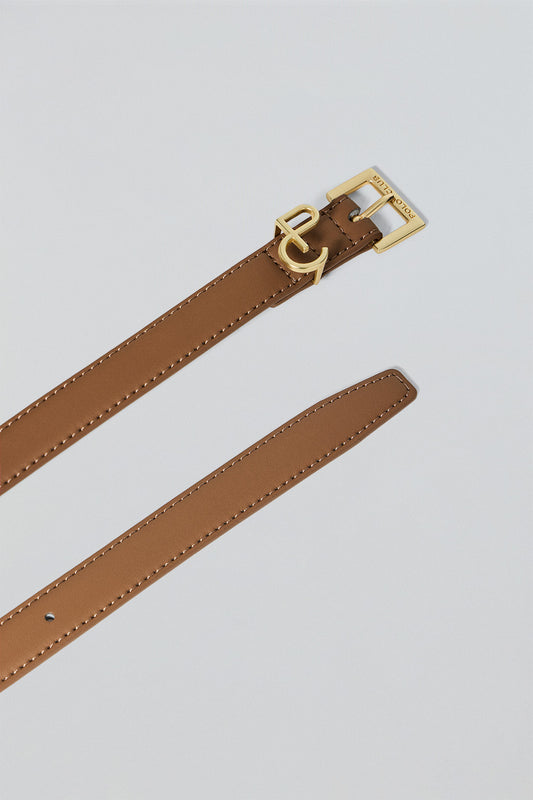 Brown belt Beth with PC monogram detail