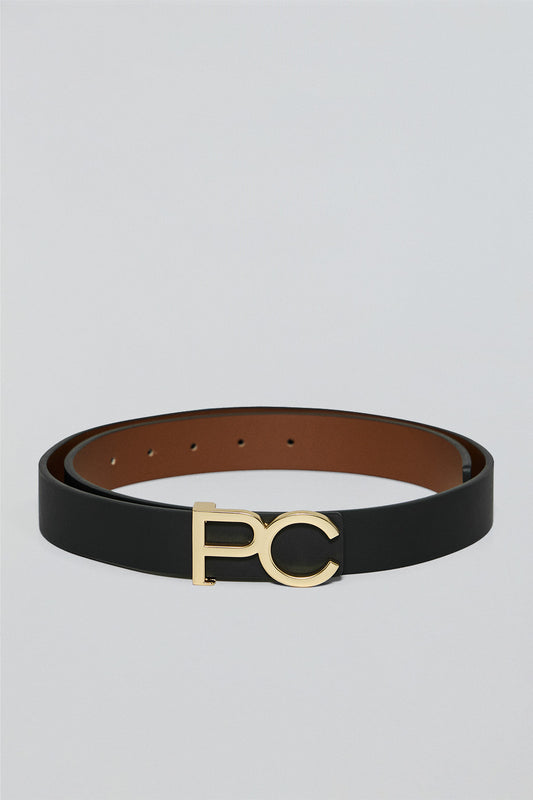 Black/brown reversible belt Blair with PC buckle