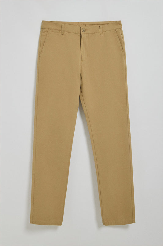 Sandy chinos Vanya with Polo Club embroidery