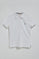 White five-button polo shirt Pereira with Rigby Go embroidery